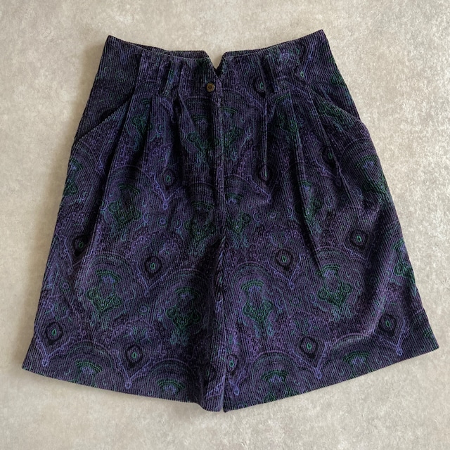 THE LIMITED  Corduroy Short Pants  W31　H696