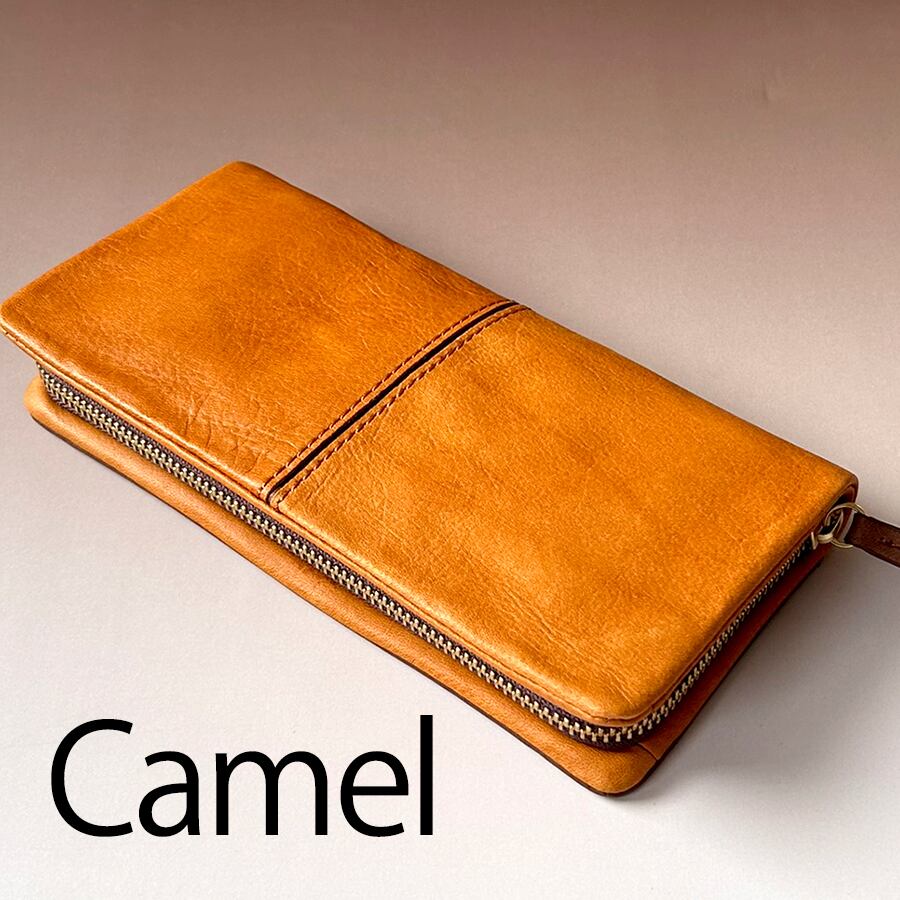 BAGGY PORT】バギーポート フルクローム牛革 長財布 ラウンド