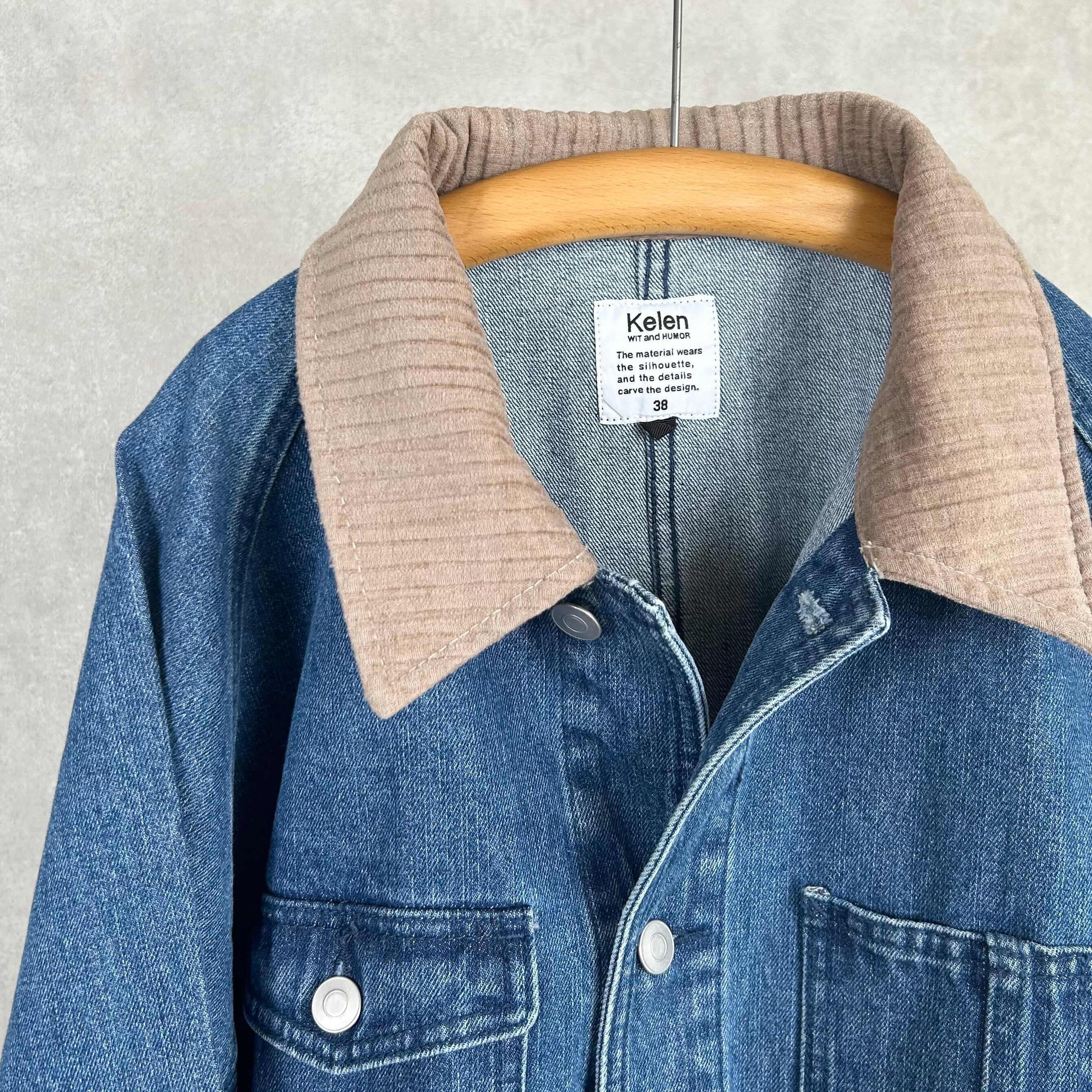 26SS》【KELEN】 DOLMAN SLEEVE DENIM “WALDO” ケレン ドルマン