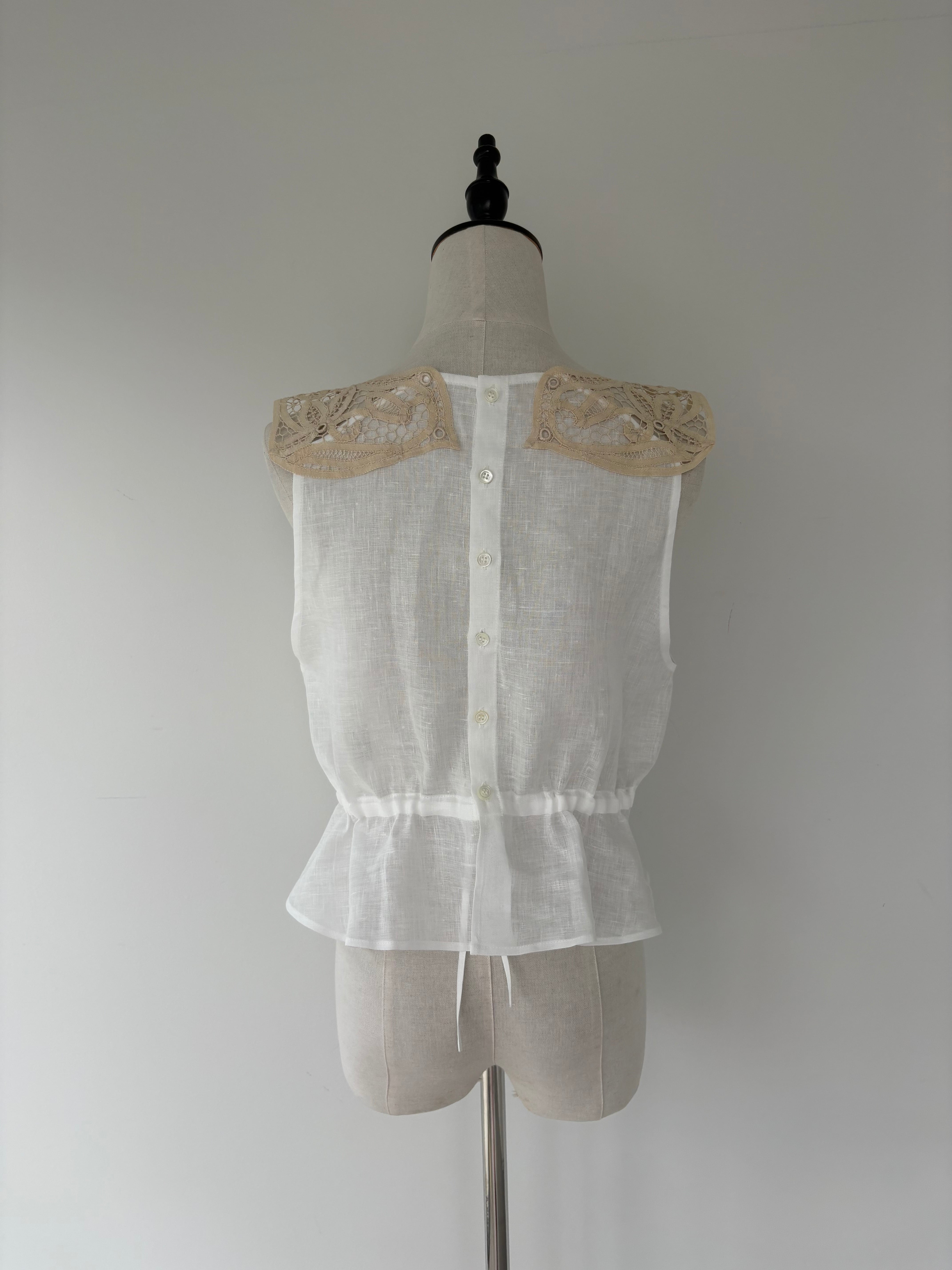 Hériter Batten Collar Parts Gilet H0-00-3074 | KOKO