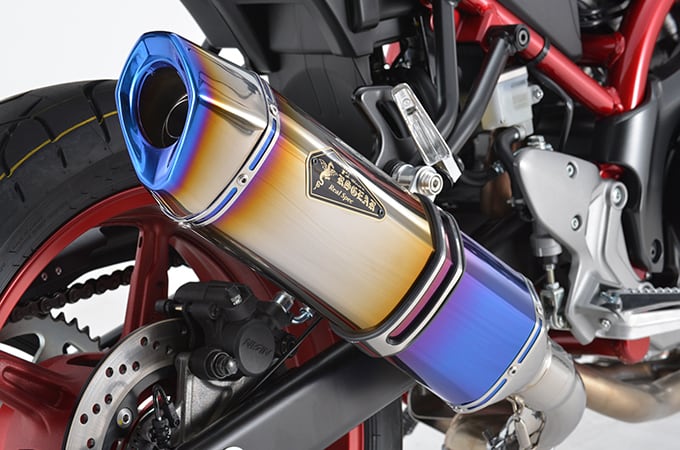 SV650 ABS('17～)・SV650X ABS('17～) リアルスペック スリップオン