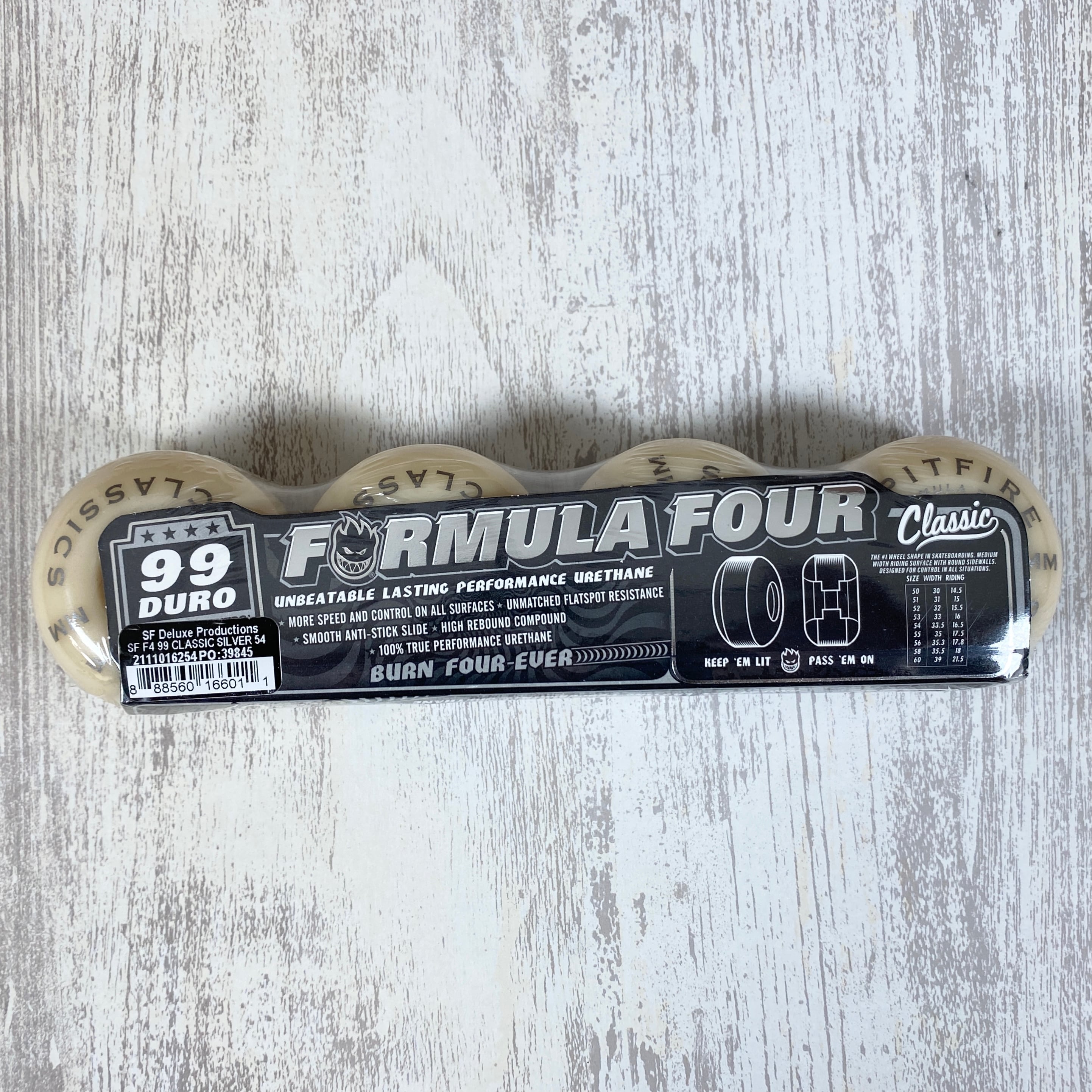 SPITFIRE】 FORMULA FOUR /CLASSIC /54mm/99DURO | ACT sb store
