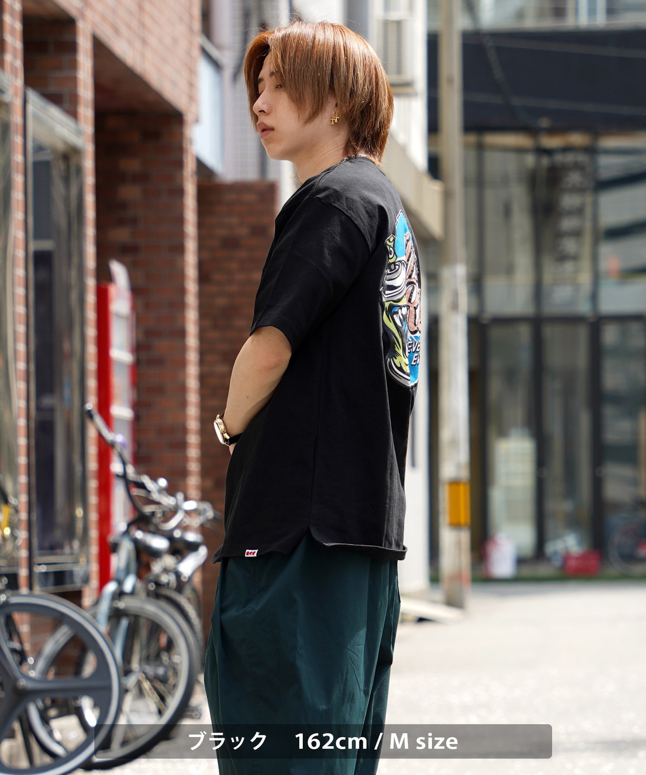 ＼SALE／◆スプレーロゴ Tシャツ◆gt-6592-242