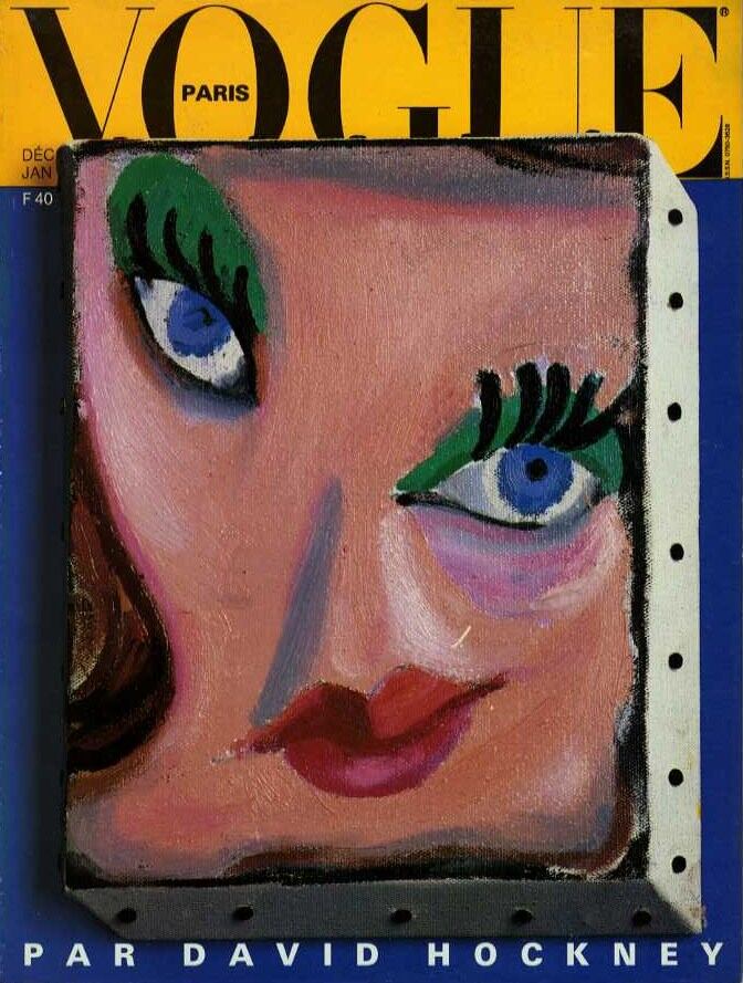 VOGUE PARIS PAR DAVID HOCKNEY 1988 日本版 VOGUE PARIS 662 | magnif