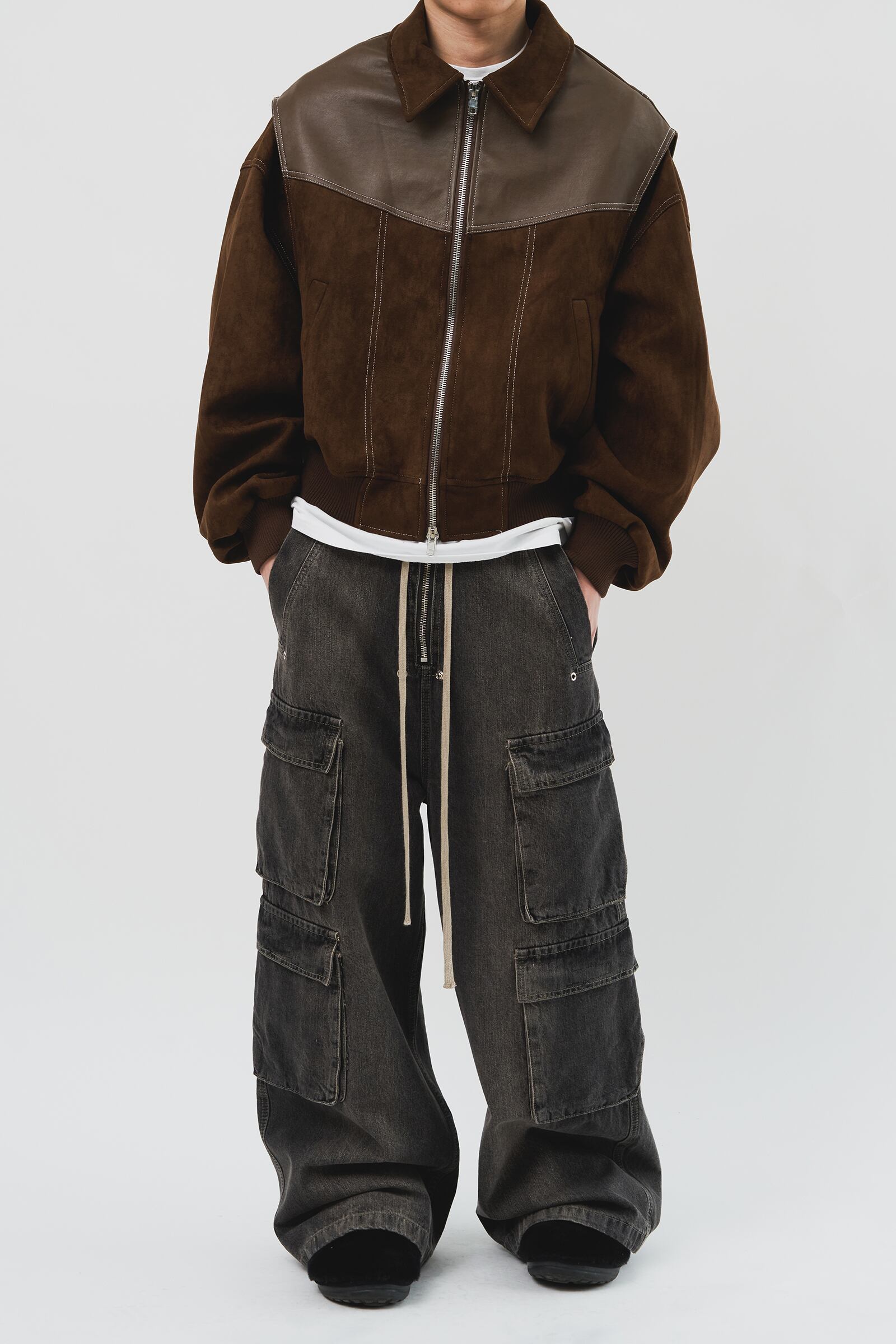 【HI FI FNK】Sonar Wide Pocket Denim Pants ☆ENHYPEN ソンフン 着用!!【HIFIFNK】Sonar Wide Pocket