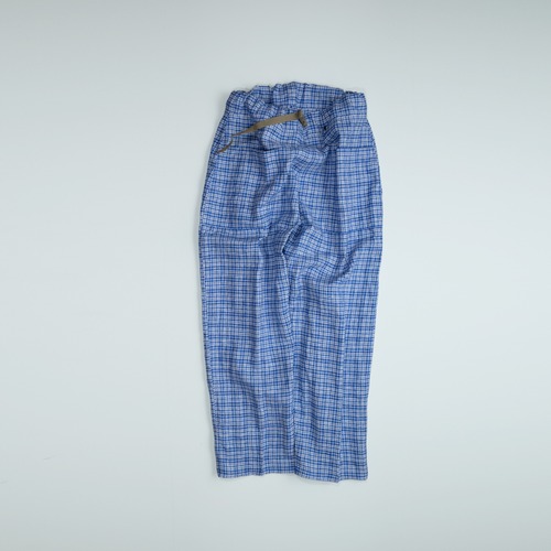 SUPERFAT PANTS　Northern Linen　BLUE&WHITE