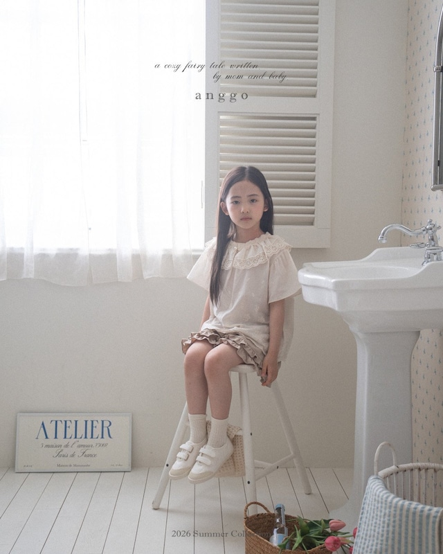 《即納》送料無料【anggo】Milk Tea Pants