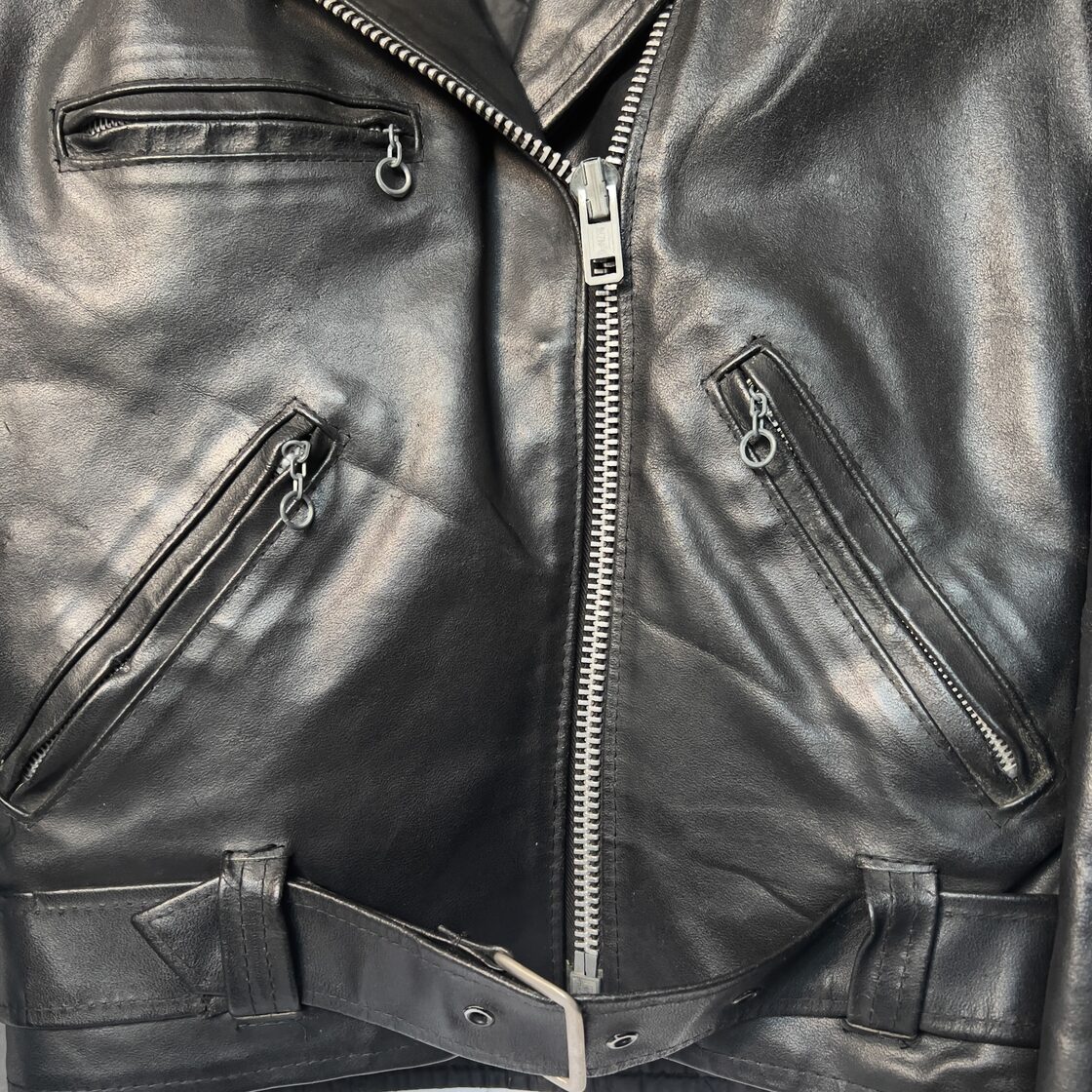70s sears ダブルライダースジャケット レザージャケット lenzip 70 