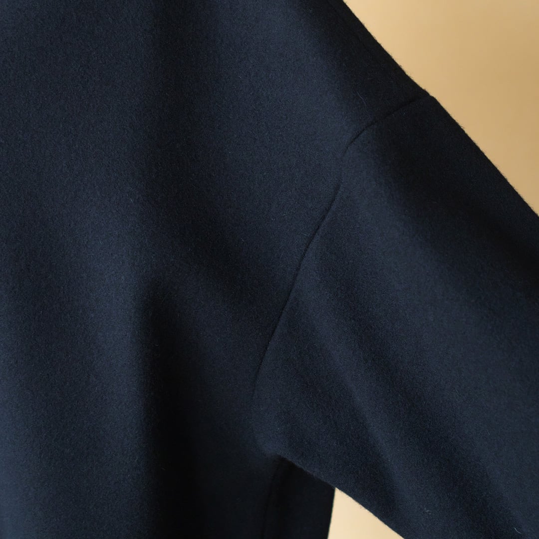 atelier naruse アトリエナルセ メルトンウールコクーンコート