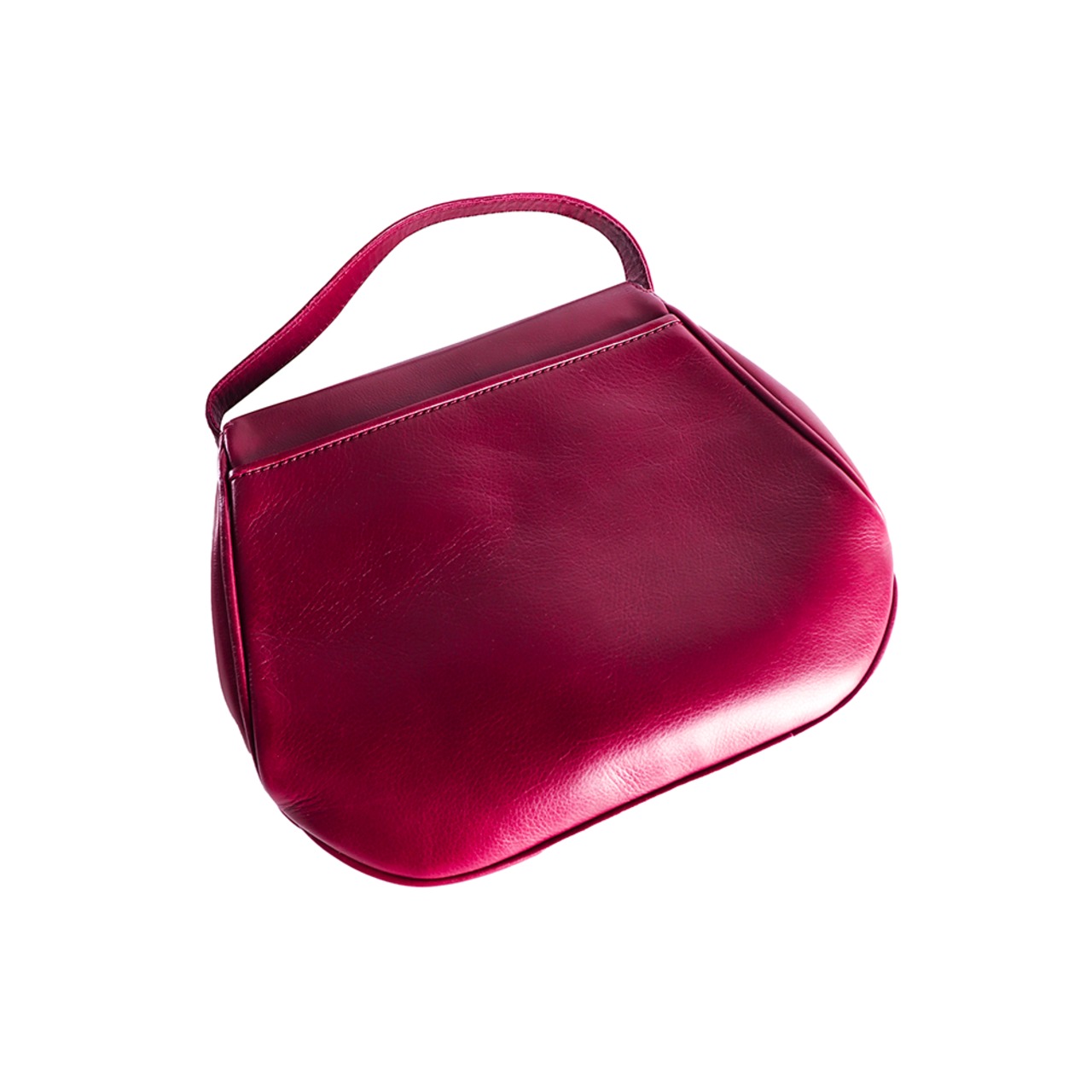 Celine セリーヌ トリオンフ ショルダーバッグ レザー ボルドー