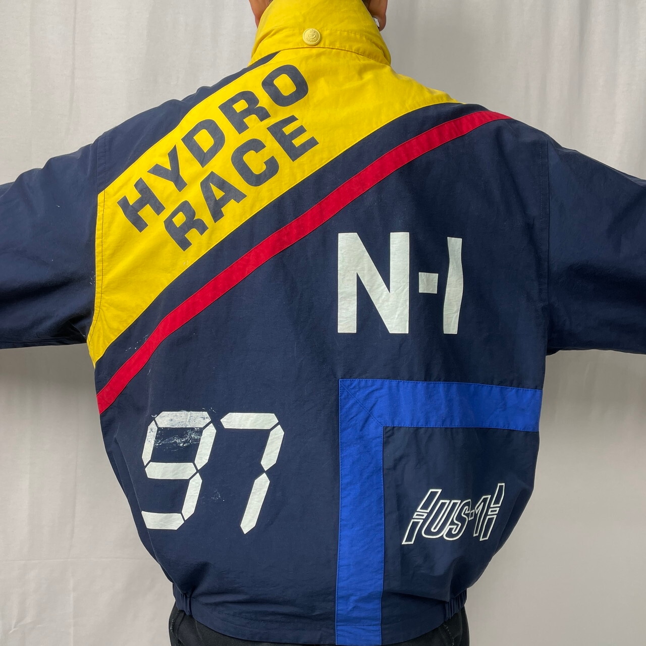 90年代 NAUTICA ノーティカ HYDRO RACE リバーシブル セーリング 