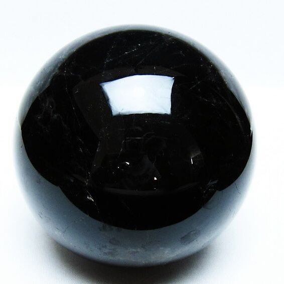 1.5Kg モリオン 丸玉 105mm 黒水晶 丸玉 モリオン スフィア 一点物 151-8598
