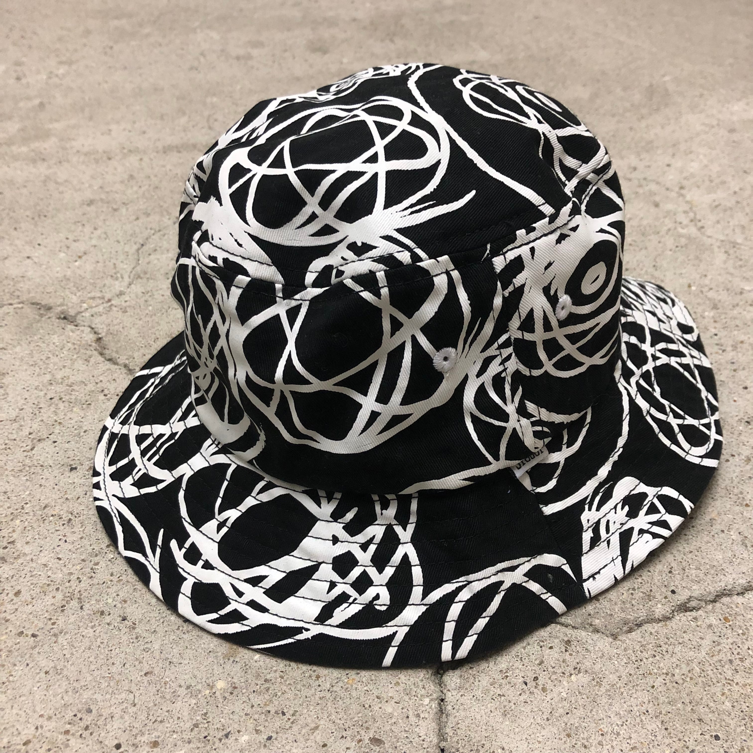 美品】ステューシー 総柄バケットハット 00s FUTURA L〜XLサイズ 美品