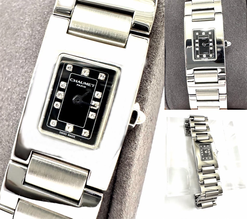 CHAUMET ショーメ ケイシス ダイヤモンド 32P 時計 パヴェ
