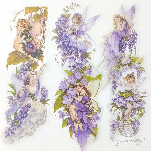 イラストシール Flower Fairy 4 <S1398>