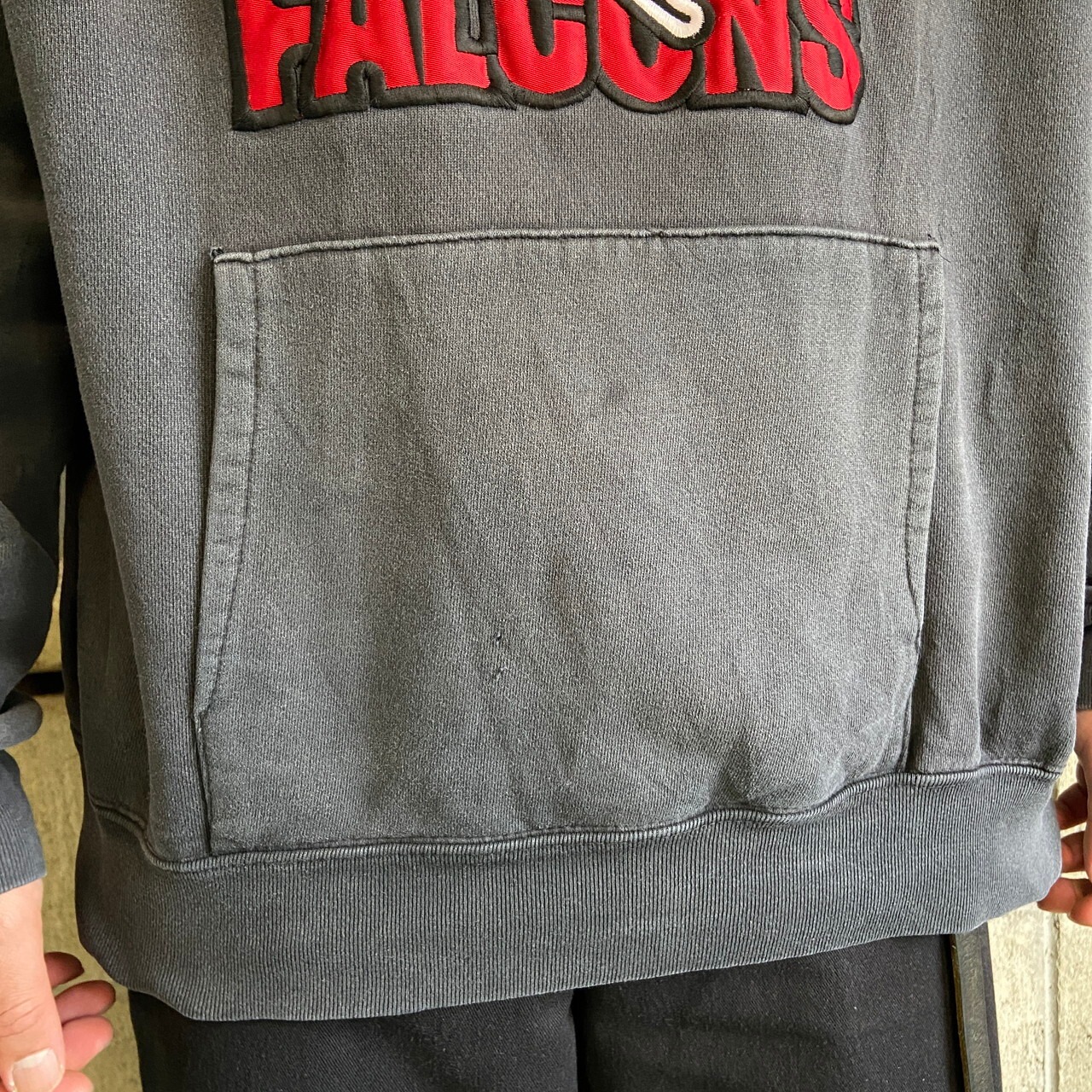 90年代 USA製 NUTMEG ナツメグ NFL FALCONS チームロゴ スウェット 