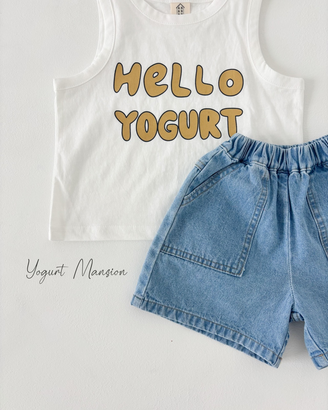 【取寄/韓国直送】Yogurt Mansion 26/SM ハローヨーグルトタンクトップ