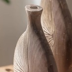 花瓶 フラワースタンド 木製 高さ33.5cm 生花 ドライフラワーレトロ おしゃれ ヴィンテージ 北欧