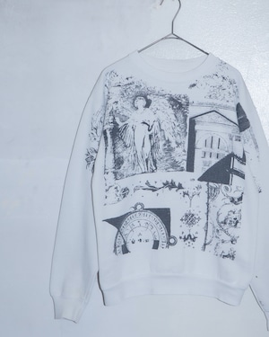 1980-90s art serigrap sweatshirt
