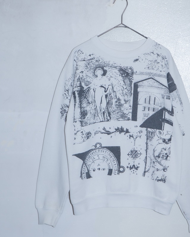 1980-90s art serigrap sweatshirt