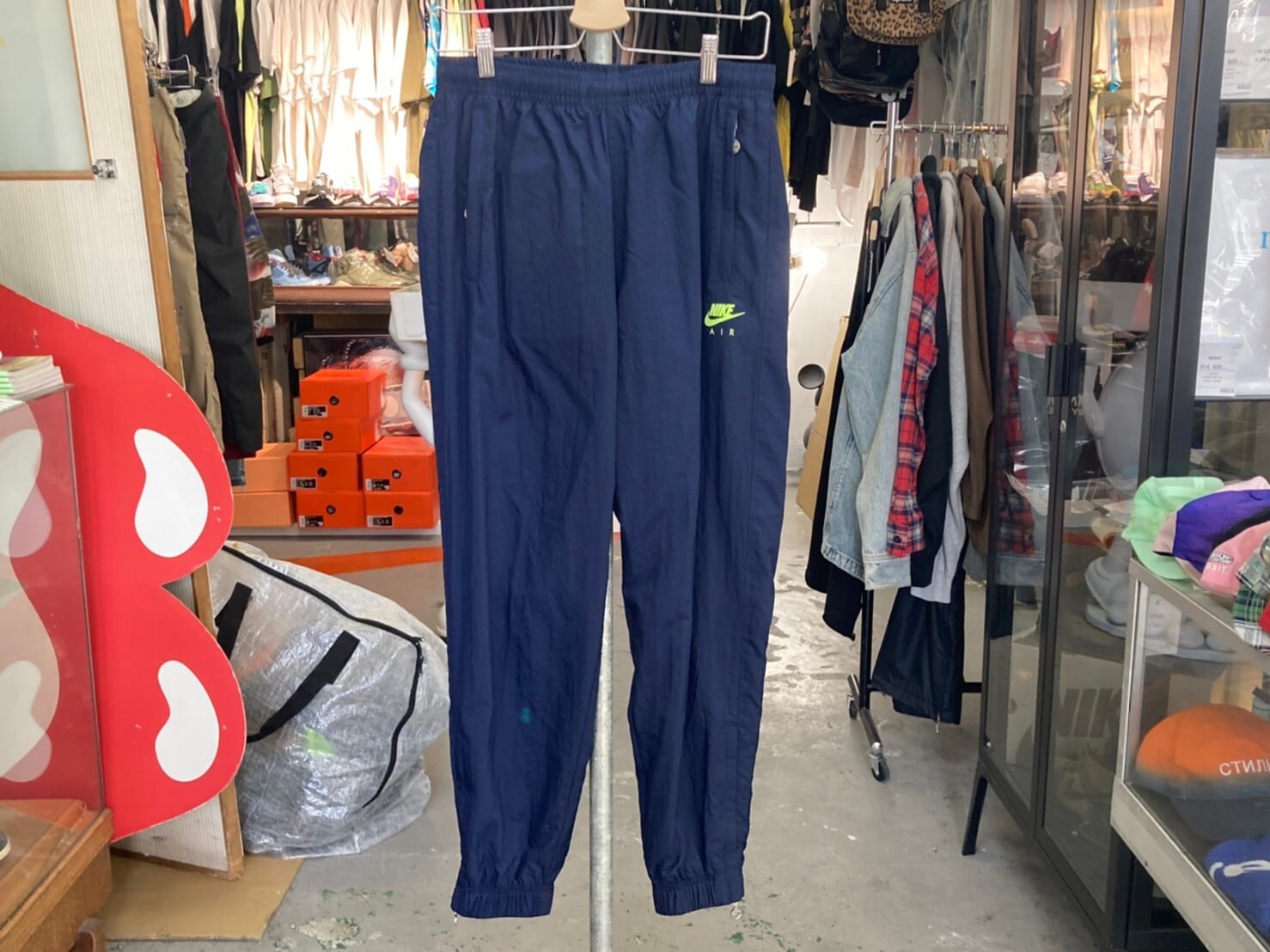 均一PRICE‼ NIKE × KIM JONES AS U NRG AM TRACK PANT NAVY SMALL ...