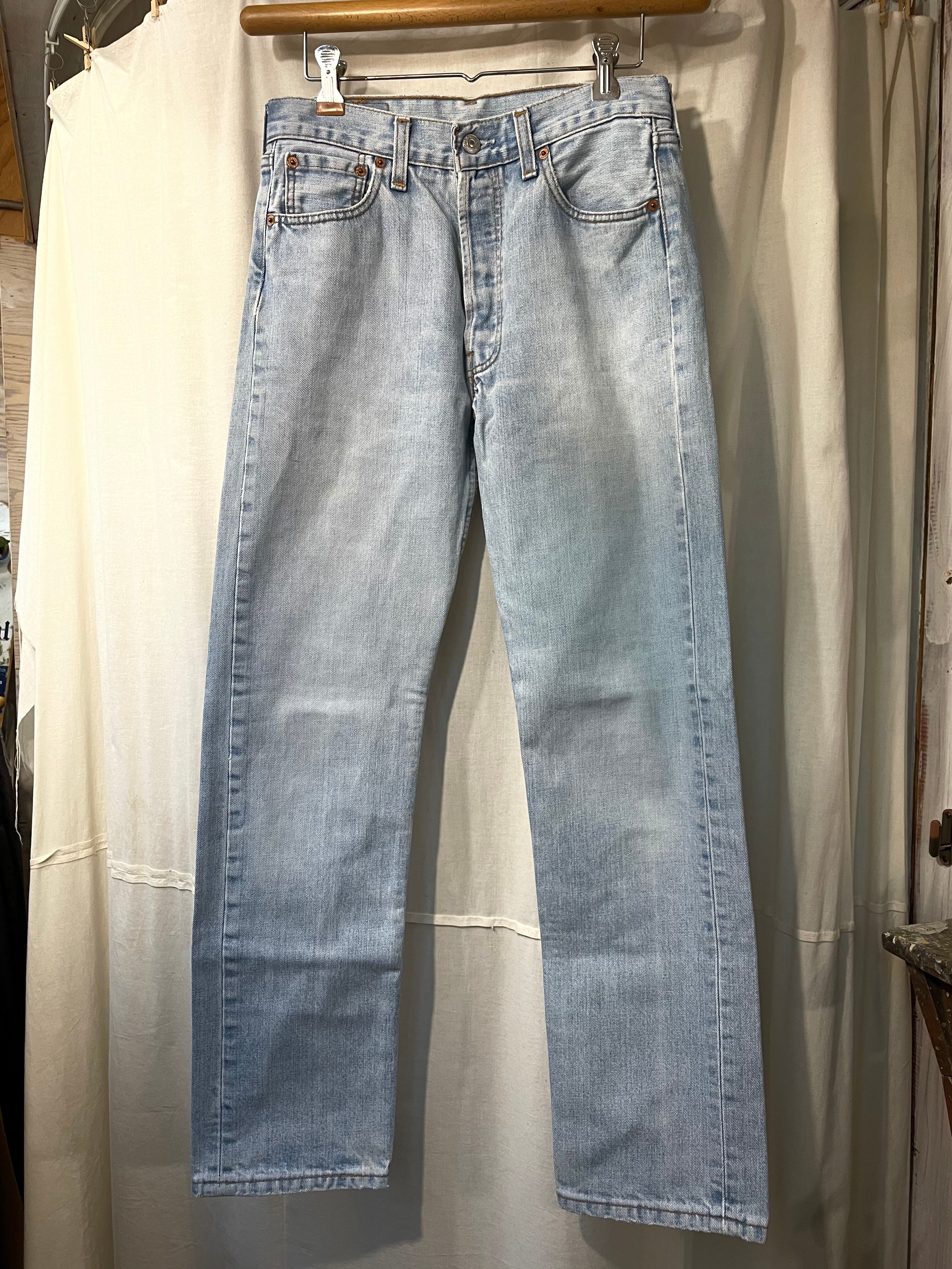 UK製 Euro Levi's 501 ストレートデニム W30 リーバイス