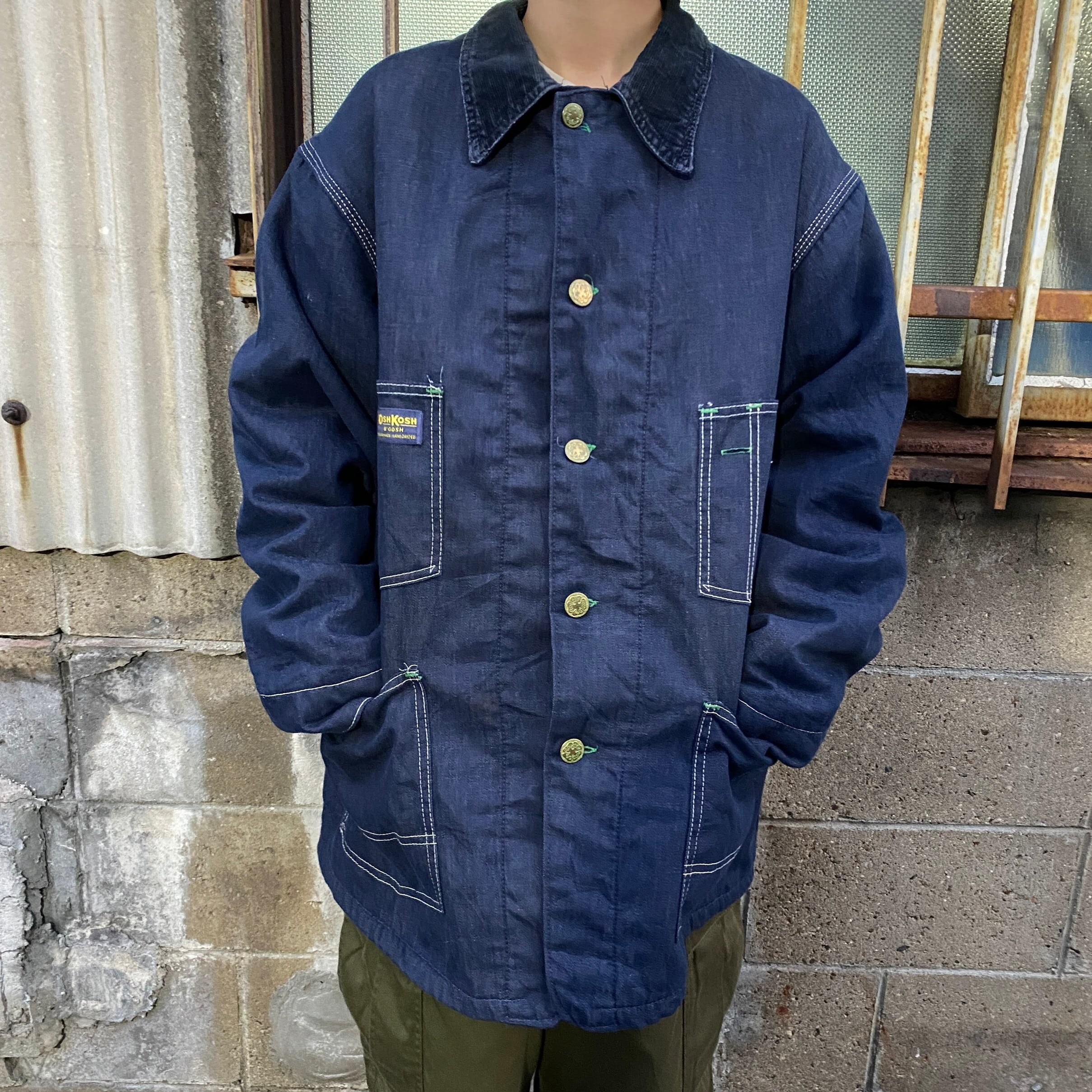 年代 USA製 OSHKOSH B'GOSH オシュコシュ ビゴッシュ カバーオール