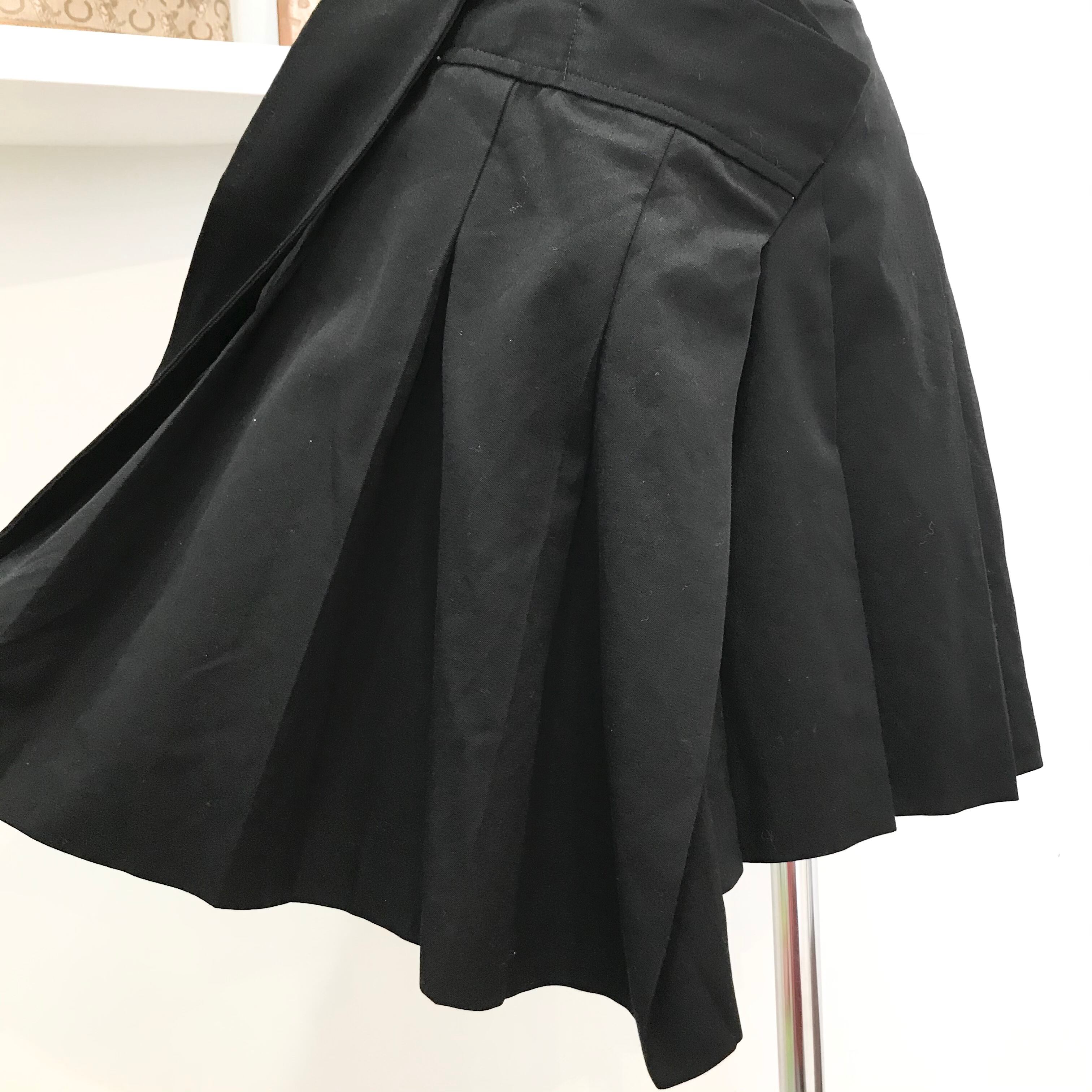 JUNYA WATANABE COMME des GARCONS MAN/skirt/pleats/黒色/サイズM 