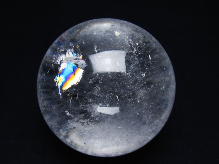 水晶 丸玉 57mm スフィア 置物 水晶玉 一点物 151-9019 | 天然石