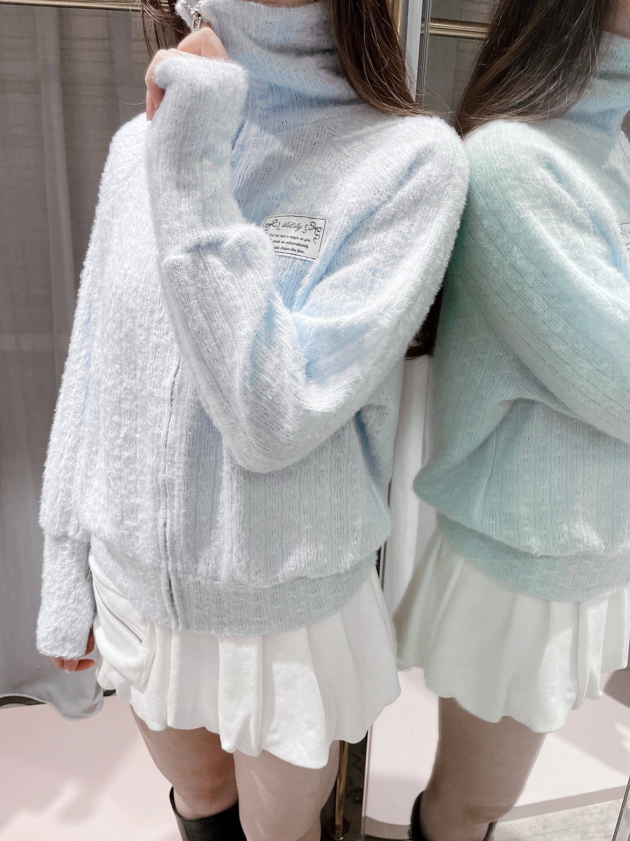 ジップニットジャケット | lilLilly official webstore