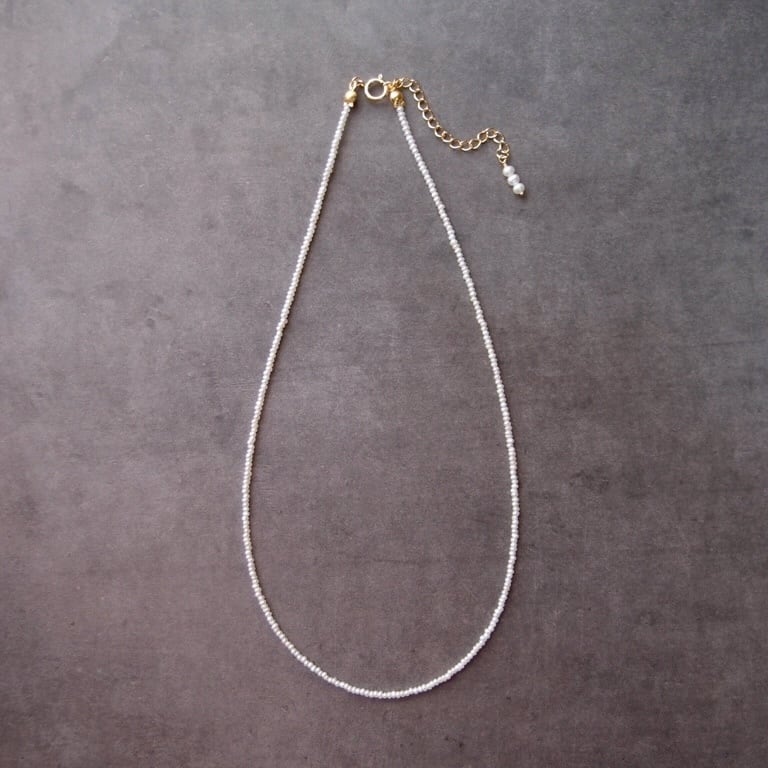K14gf】Seed Pearl Necklace／シードパールネックレス | Yatto.co