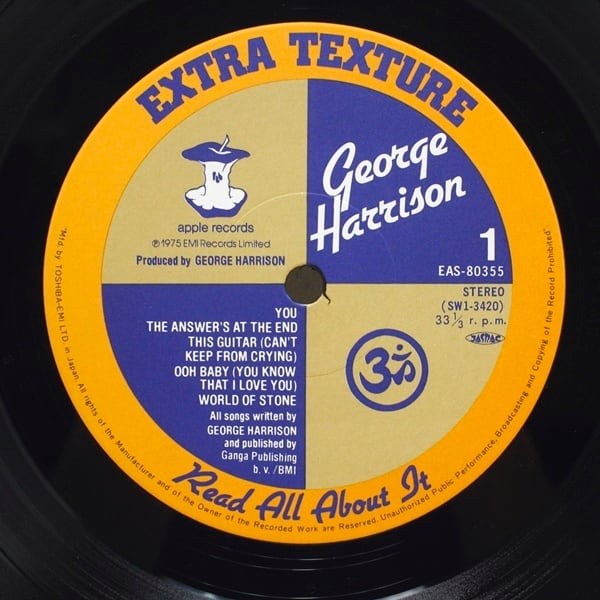 George Harrison / ジョージ・ハリソン帝国 [EAS-80355] - 画像3