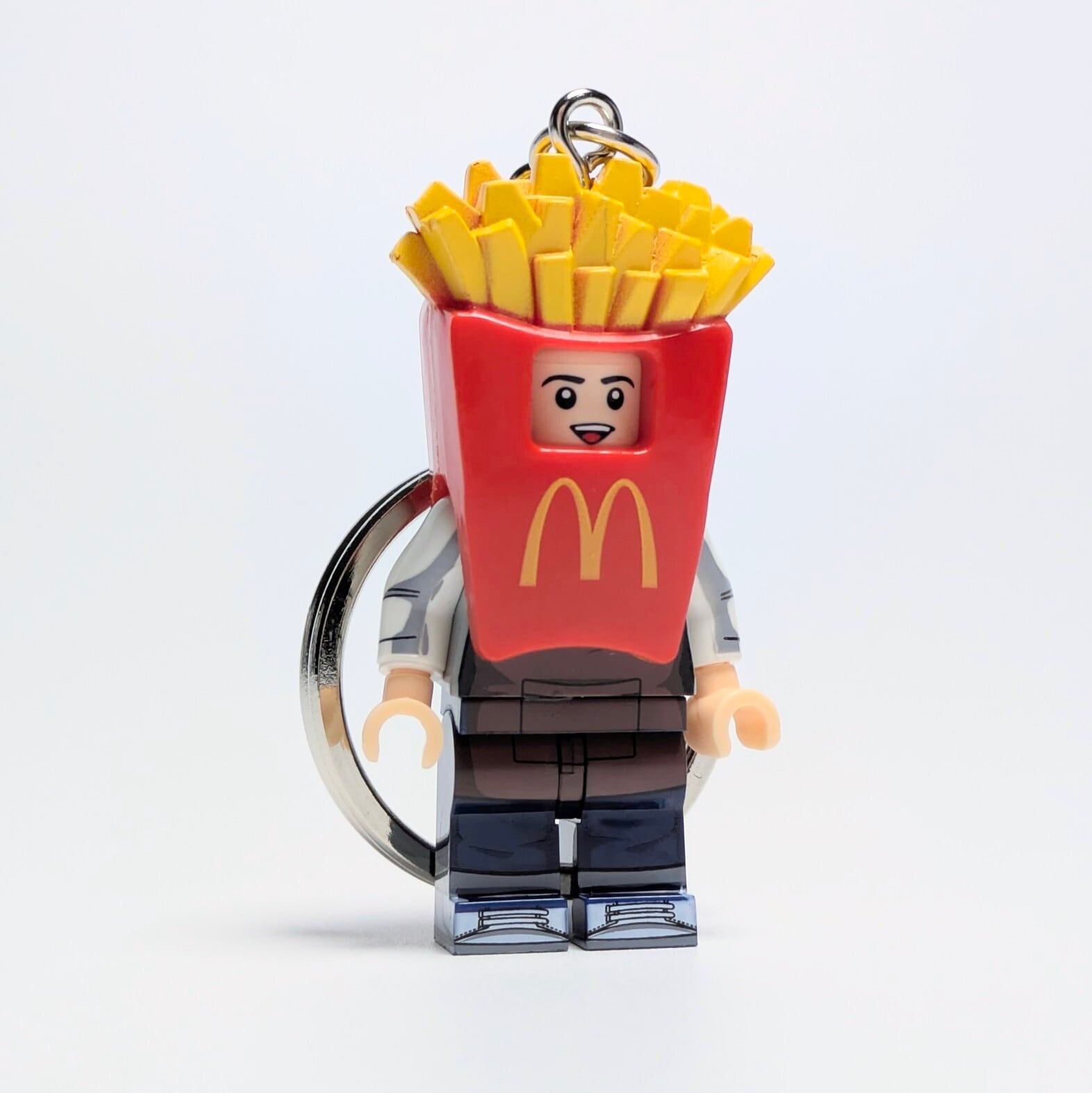 マクドナルド。ロナルド。アメトイ。 1月下旬再入荷予定！☆ブロックフィギュアキーホルダー☆【 McDonald's