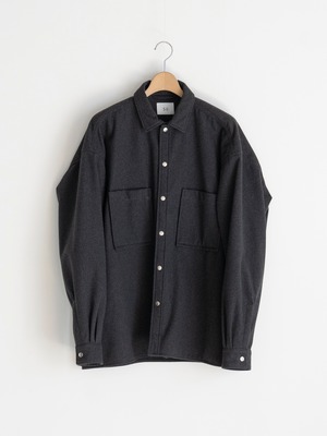 SU　Tweed Shirts　CHARCOAL　SU-05-SH03