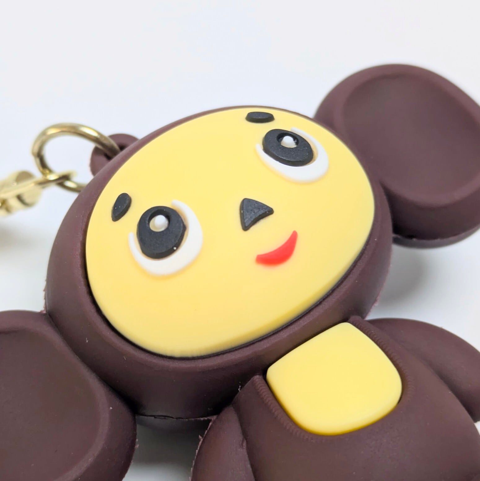♧【 チェブラーシカ（Cheburashka）】3D Rubber KeyHolder /  3Dラバーキーホルダー〚アメリカン雑貨 アメトイ〛
