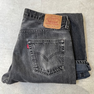 90s Levi's 501 OverDie Black Denim 90年代 リーバイス 501 ブラックデニム 後染め