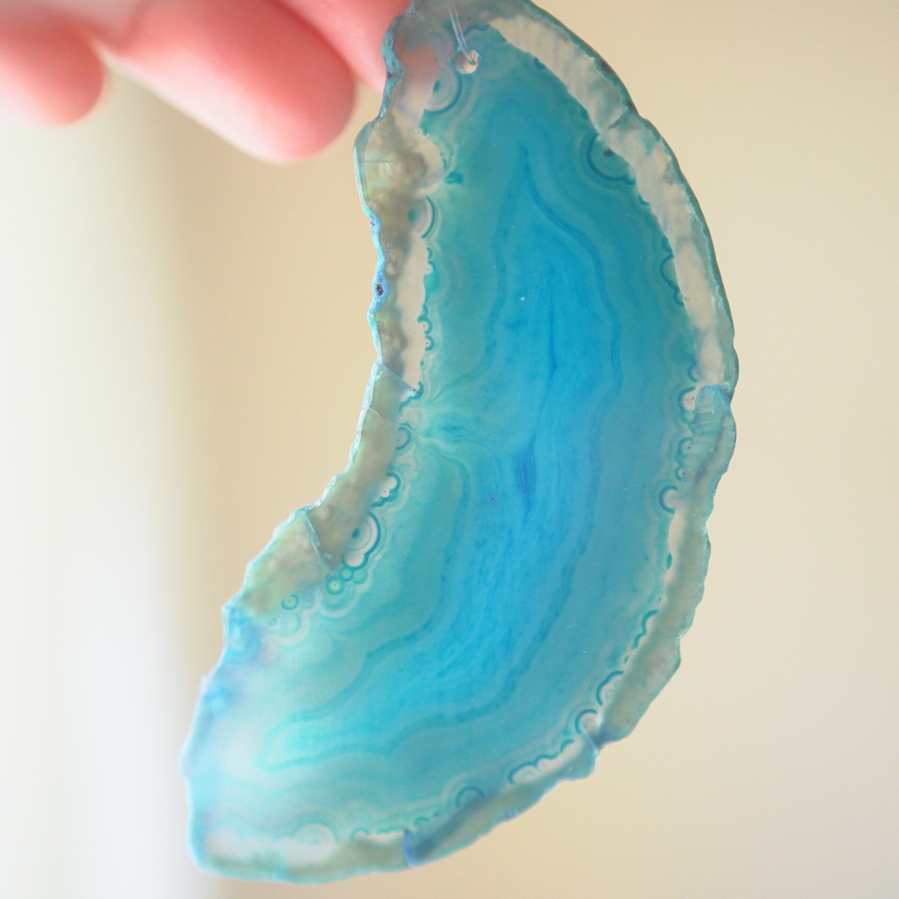 Sunny Beach 10 - アゲートヒーリングチャイム / Agate Sun Catcher Wind Chime 1008