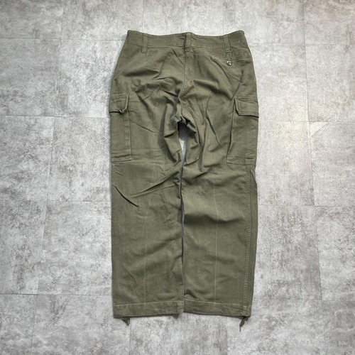 80-90s ドイツ軍 実物 モールスキン フィールドパンツ w35 詳細写真11