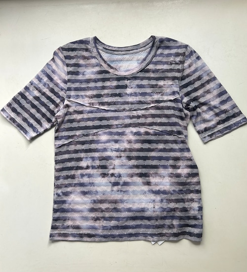 PERVERZE   Paneled Fitted T-Shirt