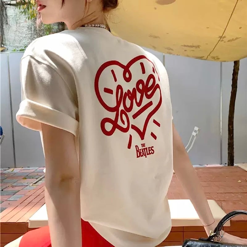 【MELLOW・メロウ】バックプリントがオシャレ♪Tシャツ