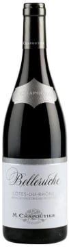 コート・デュ・ローヌ ベルルーシュ ルージュ　24　M.シャプティエ　Côtes du Rhône Belleruche Rouge 24 M.Chapoutier
