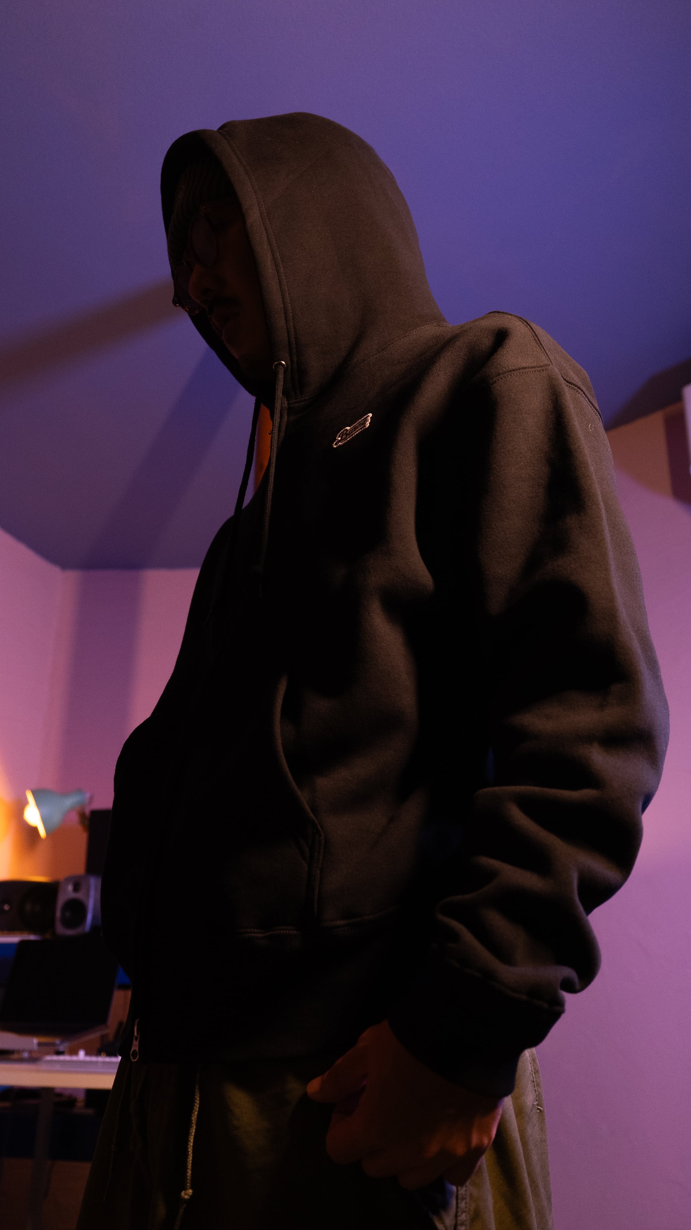 Fu-ji Blazz Zipup Hoodie [Black] | blazz works