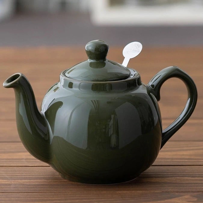 ティーポット 2カップ 600ml グリーン | London Pottery ロンドン