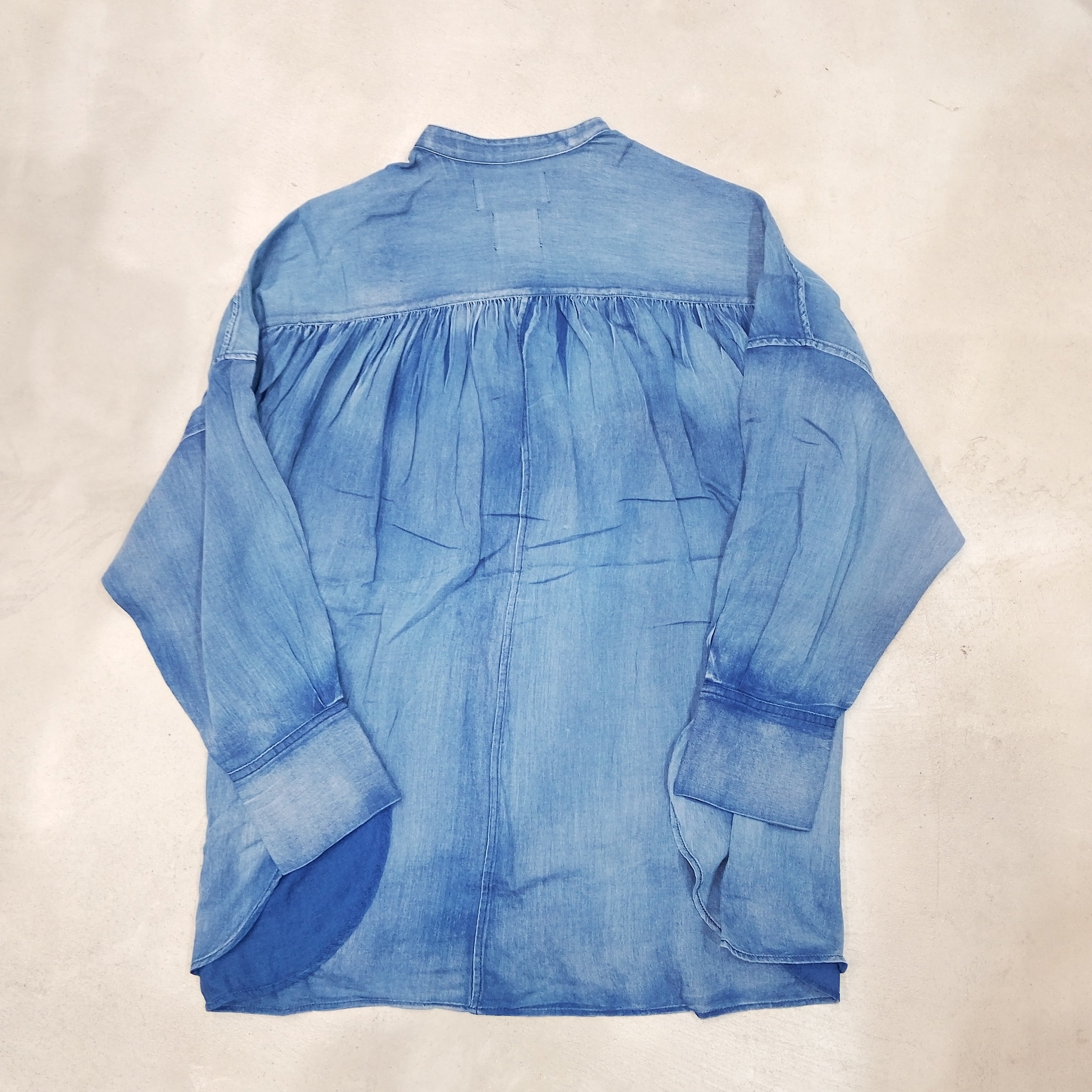 H.V.F.N BIT BLUE コラボ デニムシャツ FLOW DENIM 5f71c5bffdbf514eeee458dbfa2ee9