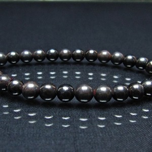 スギライト ブレスレット 6mm ブラックスギライト ブレス 一点物 メール便可 [M便 1/10] 111-45519