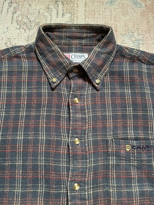 CHAPS RALPH LAUREN / flannel shirts / REMAKE
