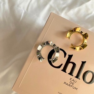 24k pleat ear cuff【 2color 】