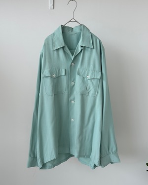 Vintage 50-60s M Opencollar Shirt