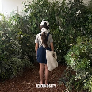 【jejeunosity】ベリーショートオーバーオール サロペット デニム 90〜120cm 240519