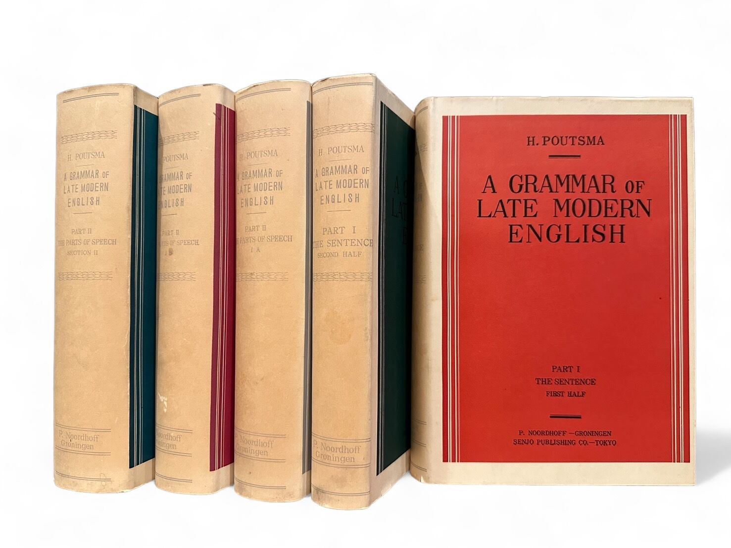 A grammar of late modern English : Poutsma, Hendrik, 1856-1937